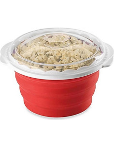 Hacedor de Palomitas de Maíz Cuisinart Silicona Rojo 2