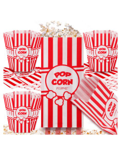 Bolsas de Palomitas Poppy 200 Unidades 28g para Fiestas