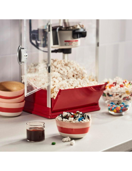 Máquina de Palomitas Cuisinart Estilo Teatro 16 Tazas Roja