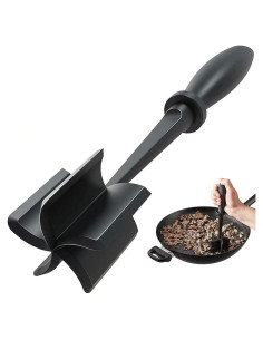 Aplastador de Carne Molida Moritic - Mango Ergonómico y 5 Cuchillas