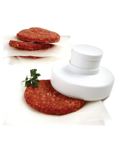 Prensa de Hamburguesas Norpro 507, Blanca, Talla Única