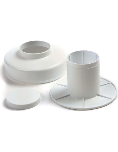 Prensa de Hamburguesas Norpro 507, Blanca, Talla Única