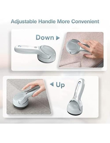 Removedor de Pelusa Eléctrico Tiptop Home 3 Cuchillas 2 Velocidades