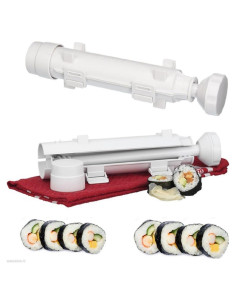 Kit de Rodillo de Sushi PSKZNSZ - Molde Redondo Fácil de Usar