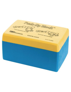 Bloque de espuma S&S Worldwide para flexiones 20x13x10 cm