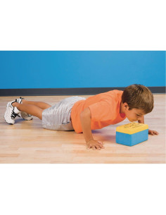 Bloque de espuma S&S Worldwide para flexiones 20x13x10 cm 2
