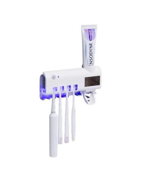 Soporte para Cepillos de Dientes con Luz UV LA PARTE PERFECTA