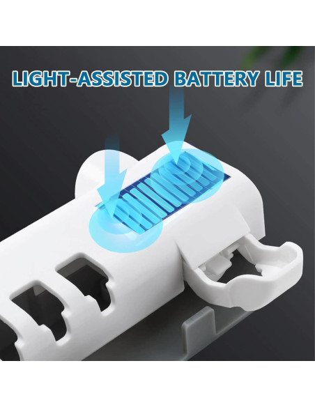 Soporte para Cepillos de Dientes con Luz UV LA PARTE PERFECTA