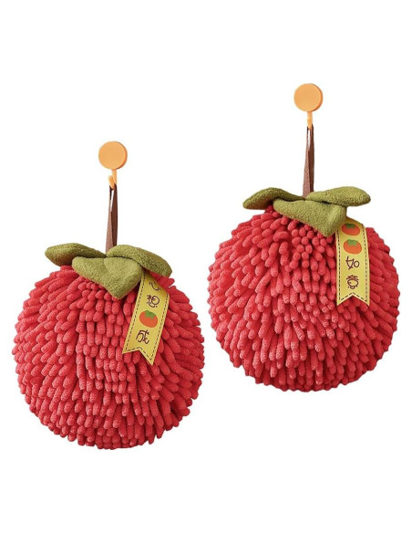 Toallas de Mano ZORZA 2 Pcs Chenilla Suaves y Absorbentes