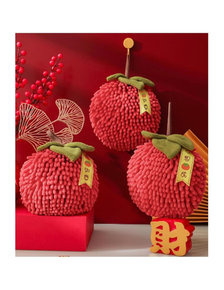 Toallas de Mano ZORZA 2 Pcs Chenilla Suaves y Absorbentes