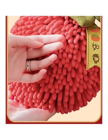 Toallas de Mano ZORZA 2 Pcs Chenilla Suaves y Absorbentes