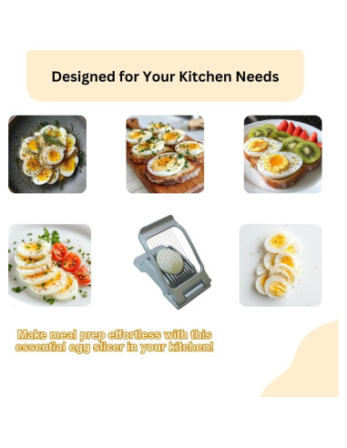 Cortador de Huevos Annie & Mia Design Acero Inoxidable 166g