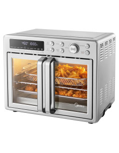 Horno Tostador Midea Flexify 26.4 QT Acero Inoxidable 10 en 1