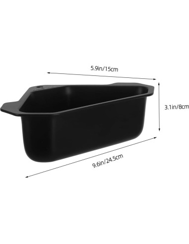 Canasta Coladora de Fregadero Triangular BESTonZON Acero Inoxidable