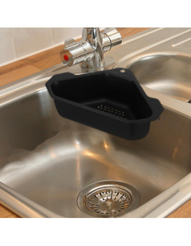 Canasta Coladora de Fregadero Triangular BESTonZON Acero Inoxidable