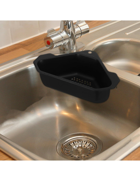 Canasta Coladora de Fregadero Triangular BESTonZON Acero Inoxidable