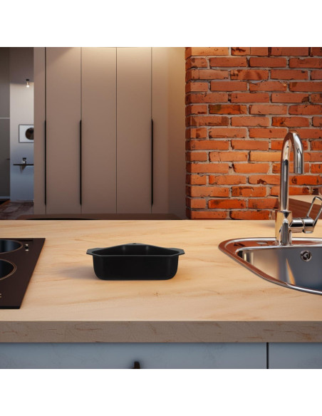 Canasta Coladora de Fregadero Triangular BESTonZON Acero Inoxidable