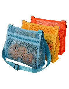 Bolsa de Malla para Conchas de Playa MUYIZI 3 Colores
