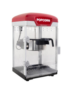 Máquina de Palomitas West Bend 4L con Olla Antiadherente Roja