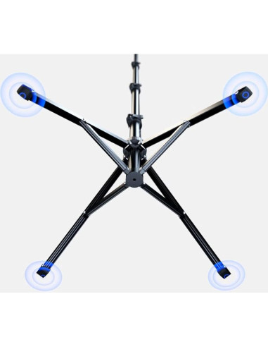 Trípode de Selfie Fugetek FT-669 157 cm Control Remoto