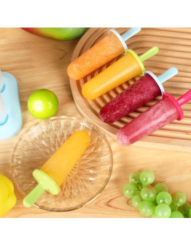 Moldes para Paletas BAKHUK 3 Juegos Reutilizables con Embudo