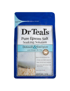 Sal Epsom Pura Dr Teal 1.36 kg con Jengibre y Arcilla