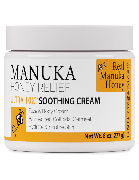 Crema Hidratante de Miel de Manuka Super Natural Goods 240 ml Crema Hidratante de Miel de Manuka Super Natural Goods 240 ml