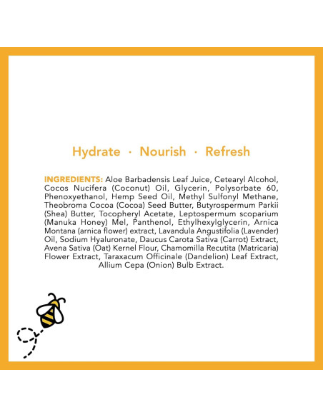 Crema Hidratante de Miel de Manuka Super Natural Goods 240 ml Crema Hidratante de Miel de Manuka Super Natural Goods 240 ml