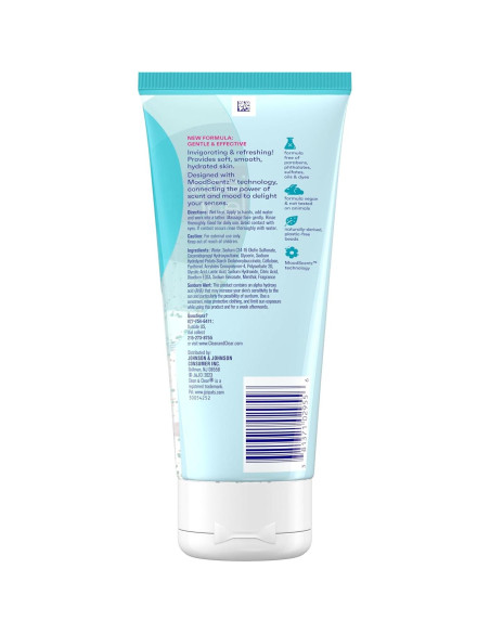 Limpiador Exfoliante Facial Clean & Clear 207 ml Pro-Vitamina B5