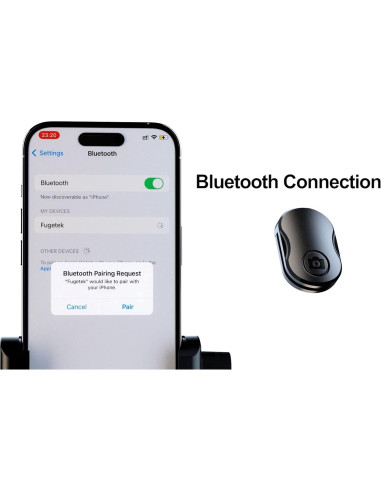 Trípode de Selfie Fugetek FT-669 157 cm Control Remoto