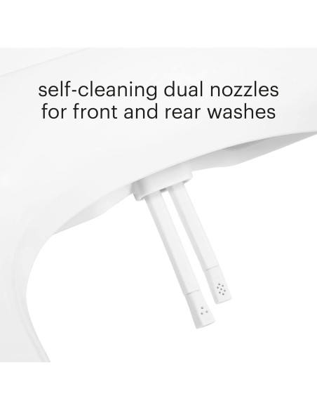 Asiento de inodoro bidet Brondell Swash Ecoseat alargado