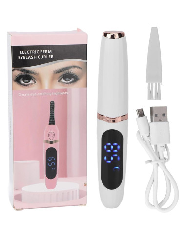 Rizadora de Pestañas Eléctrica ZLXHDL con Control de Temperatura