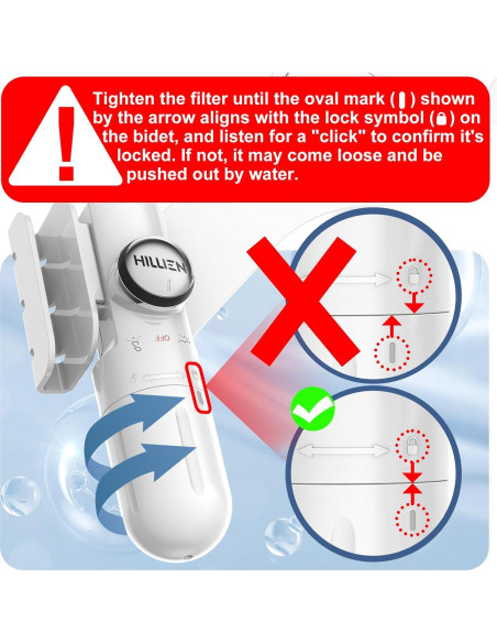 Accesorio de Bidet Xiamen Shuile Ultra Delgado con Filtro