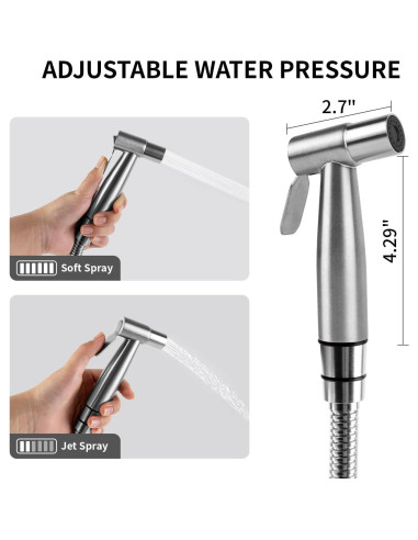 Rociador de Bidet de Mano Afudrvey Acero Inoxidable 2025