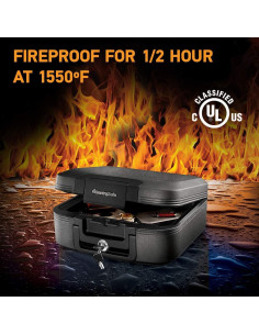 Caja Fuerte SentrySafe a Prueba de Fuego y Agua 0.28 Pies 2