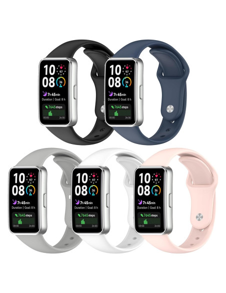 Correa de Silicona E ECSEM para Huawei Band 10/9/8 Ajustable