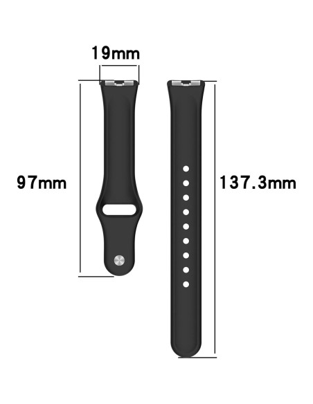 Correa de Silicona E ECSEM para Huawei Band 10/9/8 Ajustable
