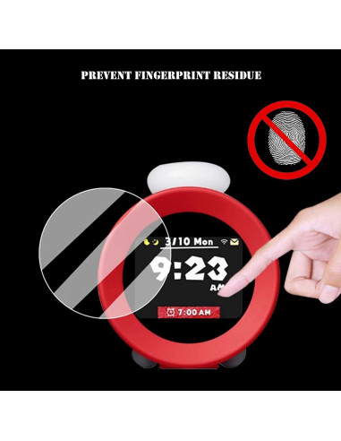 Protector de Pantalla G GENLEAS para Reloj Despertador Nintendo
