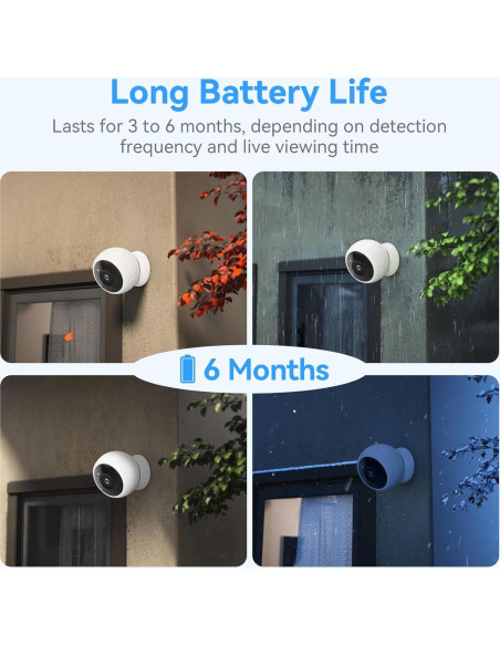 Cámara de Seguridad Inalámbrica 2K HD - Shenzhen ADDX