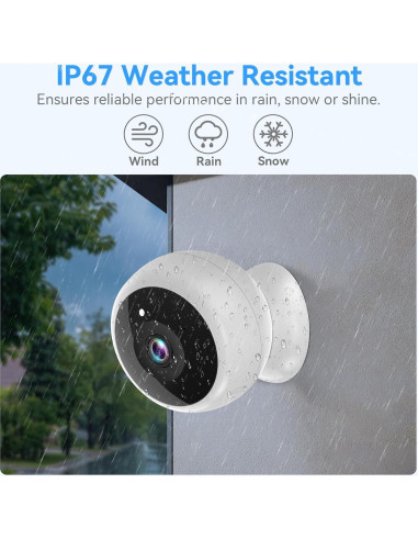 Cámara de Seguridad Inalámbrica 2K HD - Shenzhen ADDX