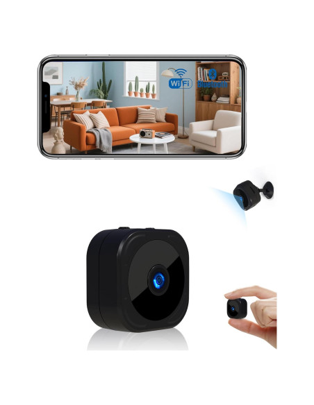 Cámara Mini HD 1080P WiFi A12 con Visión Nocturna