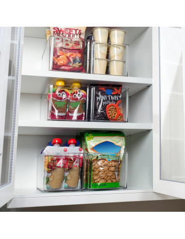 Bins de Almacenamiento ClearSpace 8 Unidades 25,4x15,2x12,7cm