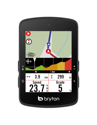 Bryton Rider S510 GPS para Bicicleta Pantalla Táctil 7,11 cm