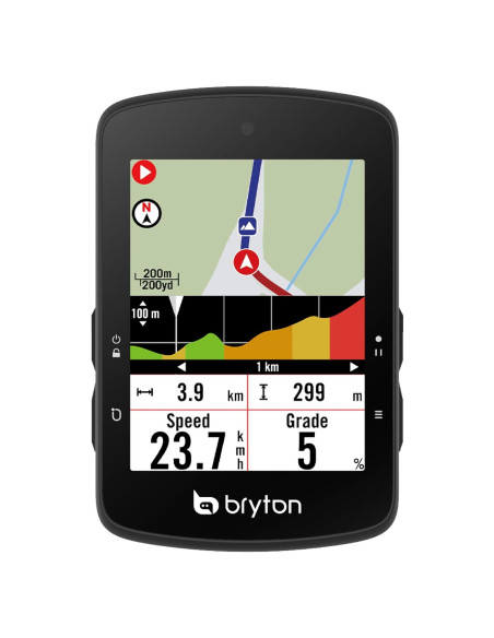 Bryton Rider S510 GPS para Bicicleta Pantalla Táctil 7,11 cm