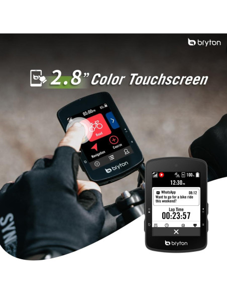 Bryton Rider S510 GPS para Bicicleta Pantalla Táctil 7,11 cm