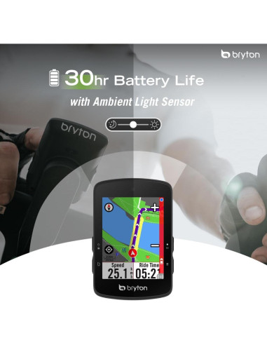 Bryton Rider S510 GPS para Bicicleta Pantalla Táctil 7,11 cm