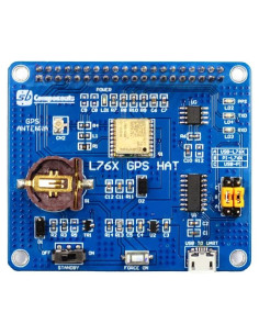 Módulo GNSS GPS HAT sb componentes para Raspberry Pi 4B/3B+
