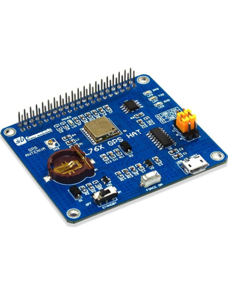 Módulo GNSS GPS HAT sb componentes para Raspberry Pi 4B/3B+