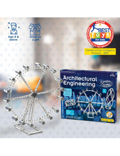 Kit de Ingeniería Arquitectónica Thames & Kosmos 26 Modelos 2