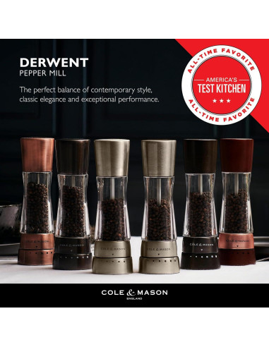 Molinillos de Sal y Pimienta Cole & Mason Derwent 190mm